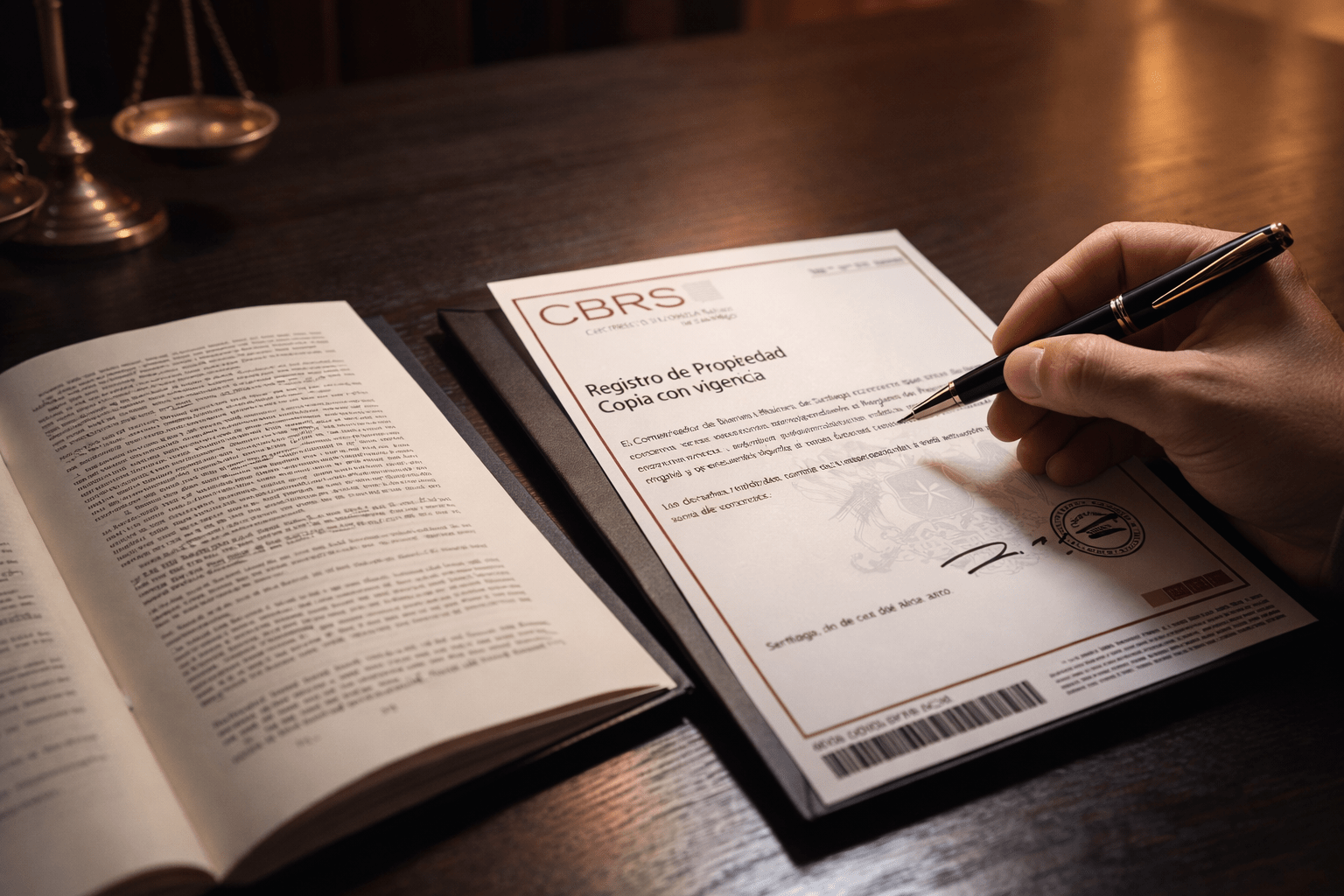 Estudio de títulos en Chile con revisión de certificado de dominio vigente y análisis jurídico inmobiliario